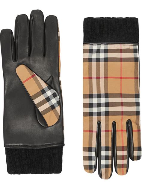 leather BURBERRY Men Gloves 